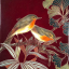 Gaston SUISSE (1896-1988) - Rouges-gorges  dans les Ginkgos Biloba.   			